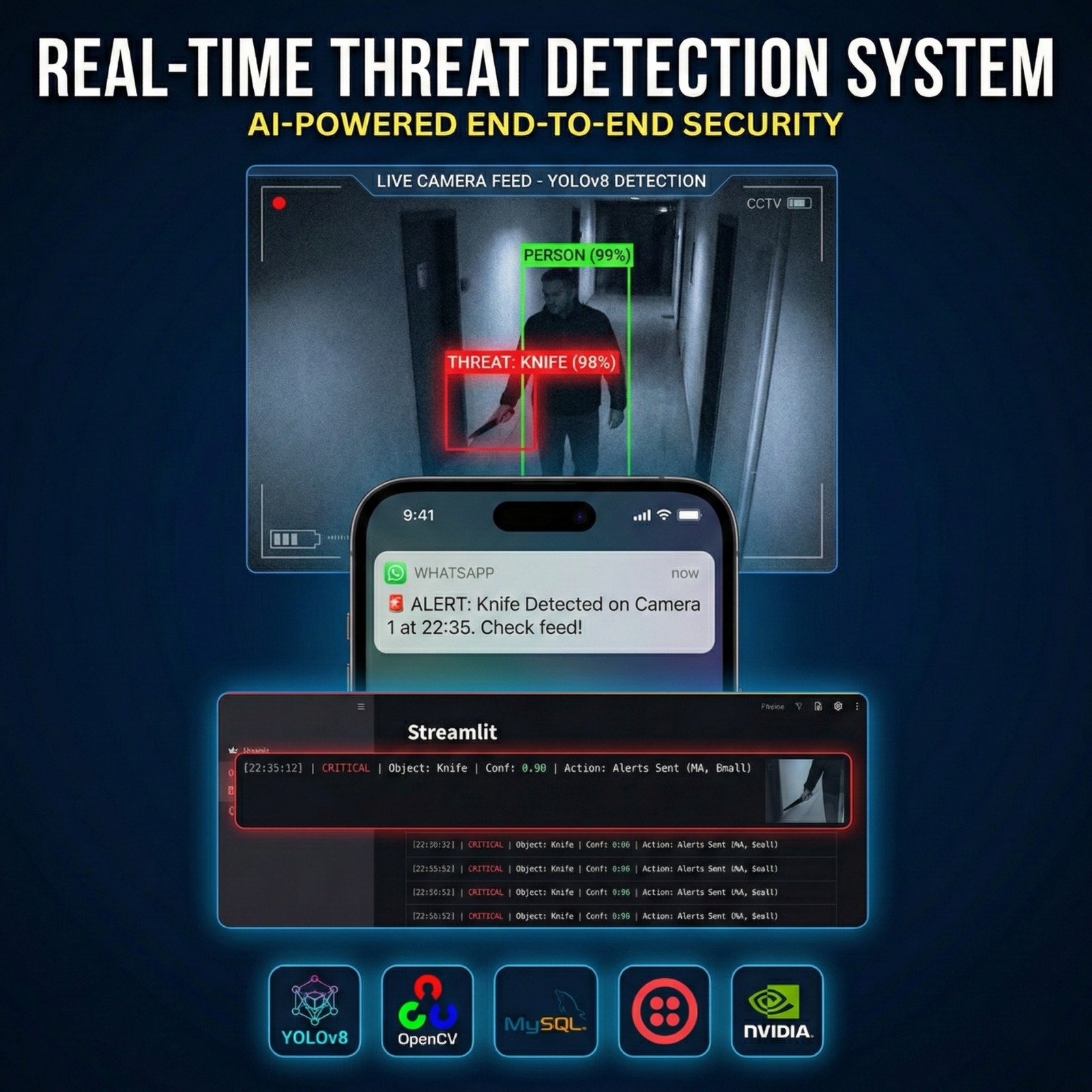 Real-Time Threat Detection Model